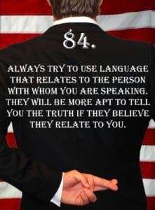 Deception Tip 84 - Relating Language - How To Detect Deception