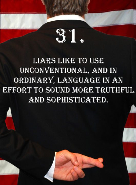 Deception Tip 31 - Unconventional Language - How To Detect Deception