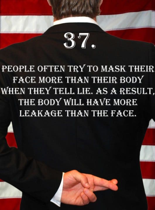 Deception Tip 37 – Mask The Face – How To Detect Deception