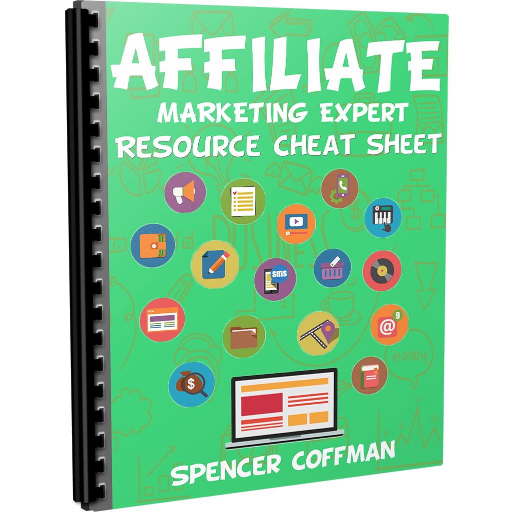 Affiliate Marketing Expert Resource Cheat Sheet By Spencer Coffman