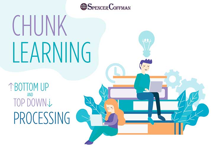 Chunk learning bottom up and top down processing