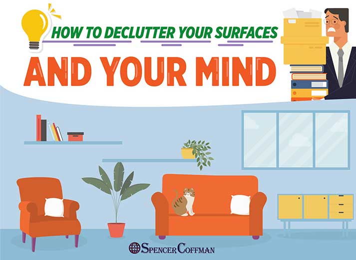 How To Declutter Your Surfaces And Your Mind