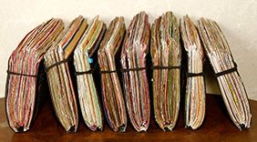 keep a journal stack of journals spencer coffman