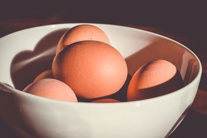 high protein diet eggs in a bowl spencer coffman