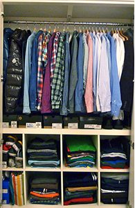 closets in order clean closet spencer coffman
